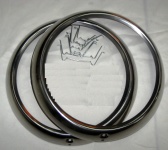 Head Lamp Bezel Set for 1961-68 Scout 80 or Scout 800