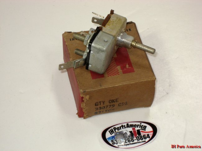 IH Parts America: NOS - New Old Stock Wiper Switch