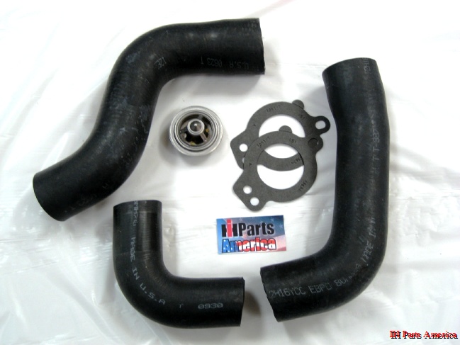 Radiator Hose Service Kit for 1968-1971 Scout 800, 800A & 800B 266 or ...