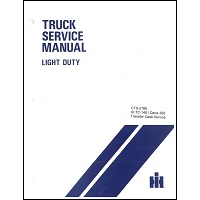 Transmission Group Service Manual for IH Model TC-146 Dana Spicer 300 Transfer Case in 1980 Scout