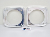 Used Head Light Trim Bezel Set for 1969-71 Scout 800A, 800B